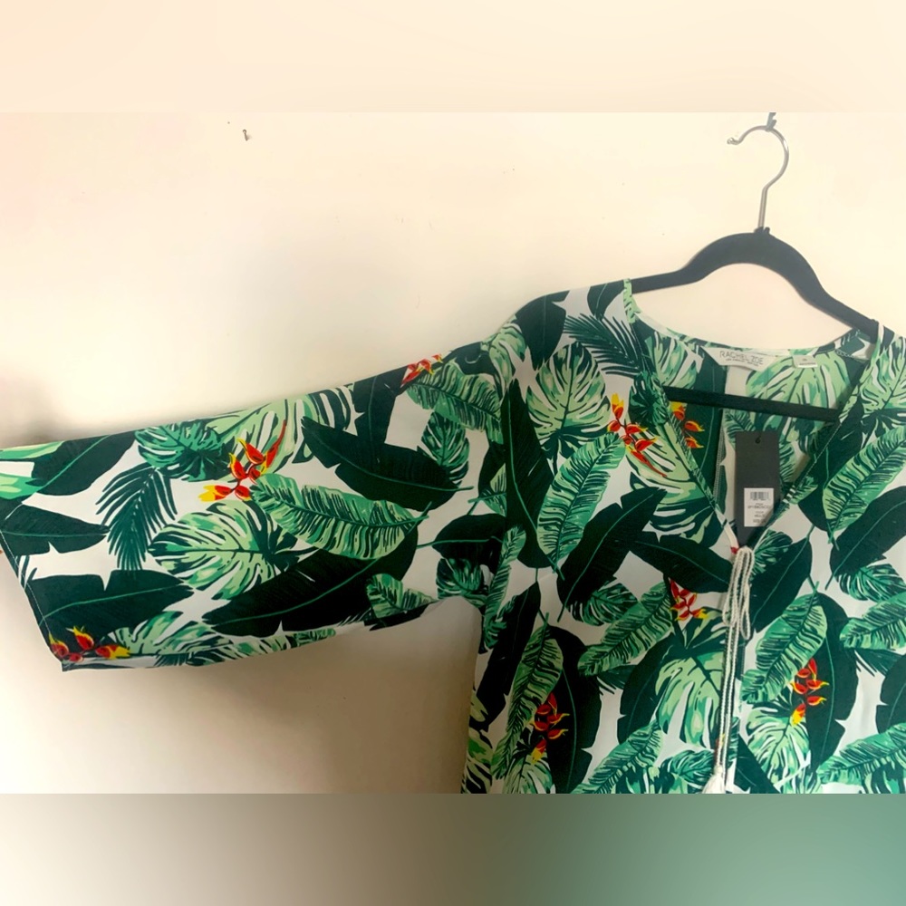 Rachel Zoe O/S NWT Jungle Print Robe
